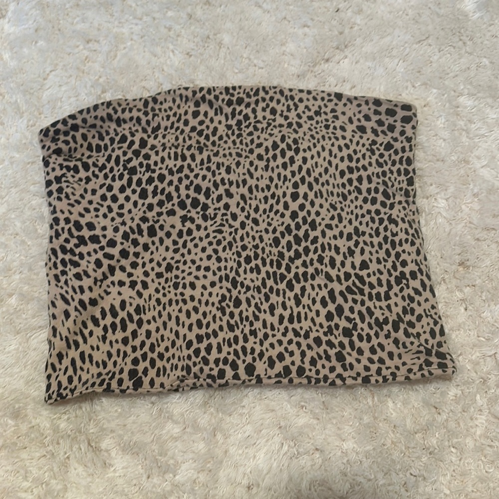 Brandy Melville cheetah tube top